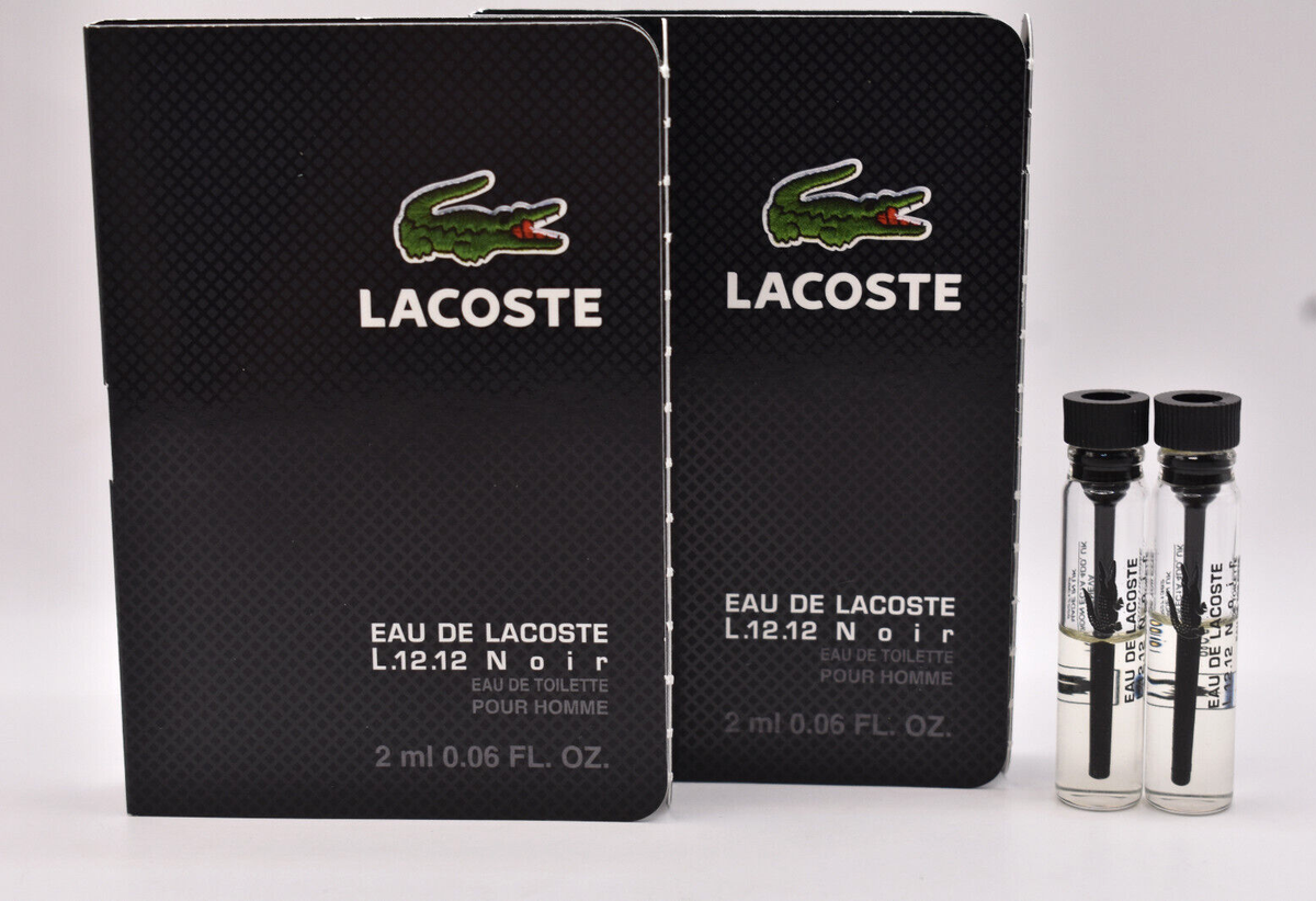 LACOSTE ~ Eau De Lacoste L.12.12 Noir Men's Eau de Toilette