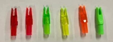12 PACK OF BULK REPLACEMENT NOCKS - X, H, GT, AND S, VARIETY OF COLORS