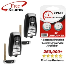 2 For 2020 2021 2022 2023 2024 Ford Transit Connect Keyless Smart Remote Key Fob