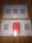 Bachmann O Scale Plasticville Police Station, 4 walls, door, roof, chimney cap — photo 3