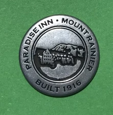 Paradise Inn Mount Rainier Collectible Token