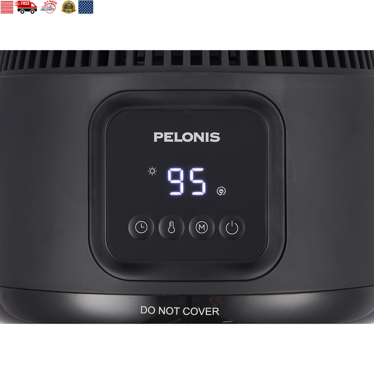 Pelonis 2 in 1 Turbo Heater + Fan, Remote Control, Overheat Protection Free  Ship | eBay