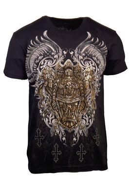 Warrior's Flight Men's Armor Winged Graphic T-Shirt
