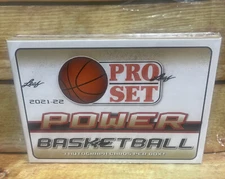 2021-22 LEAF PRO SET POWER BASKETBALL Factory Sealed Hobby Box 7 Autos per box!