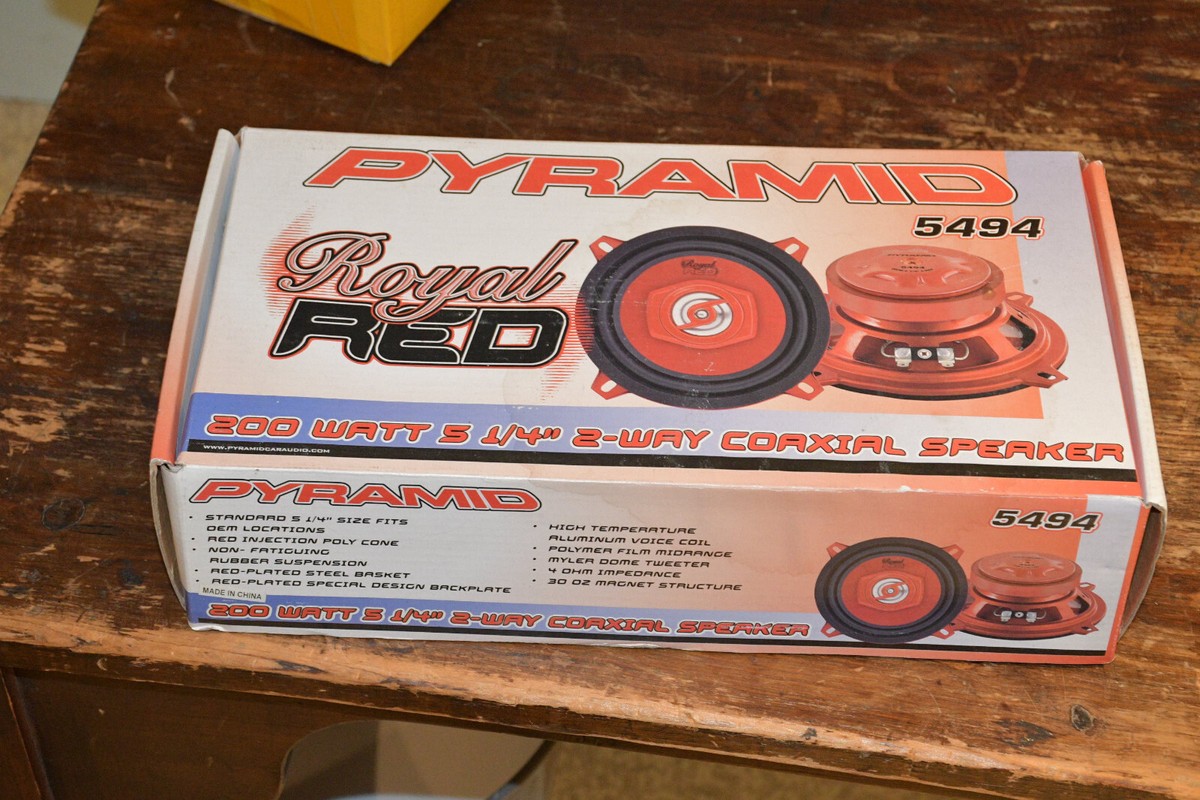 Pyramid 5494 2-Way 5.25in. Car Speakers System for sale