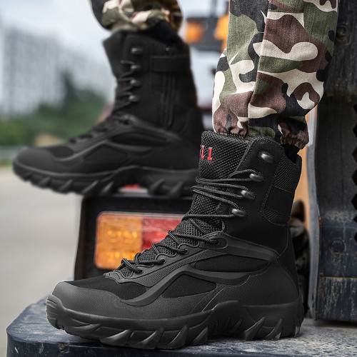 Botte Militaire Homme Tactical Men's Military Combat Boots