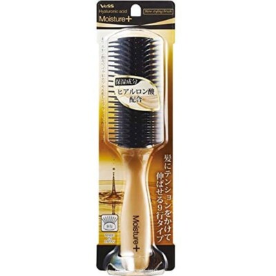 JAPAN VESS BLOW STYLING HAIR BRUSH HYALURONIC MOISTURE＋MO-1000
