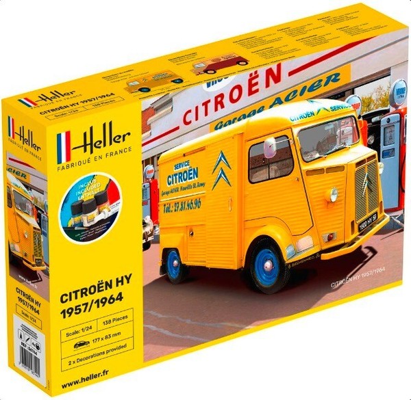 Heller Modellbausatz CitroëN Type H 1/24 Einsteiger Set 56744-image
