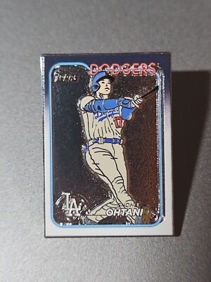 Shohei Ohtani 2024 Topps Update Superbox Exclusive Collector's Enamel Pin Dodger