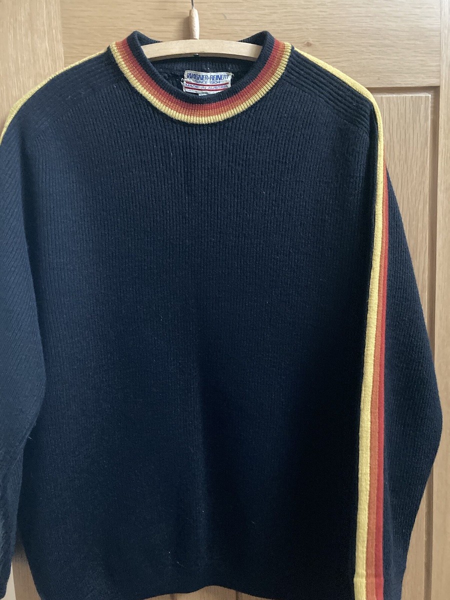Wagner Reinert Vintage Wool Ski Sweater Jumper Medium UK