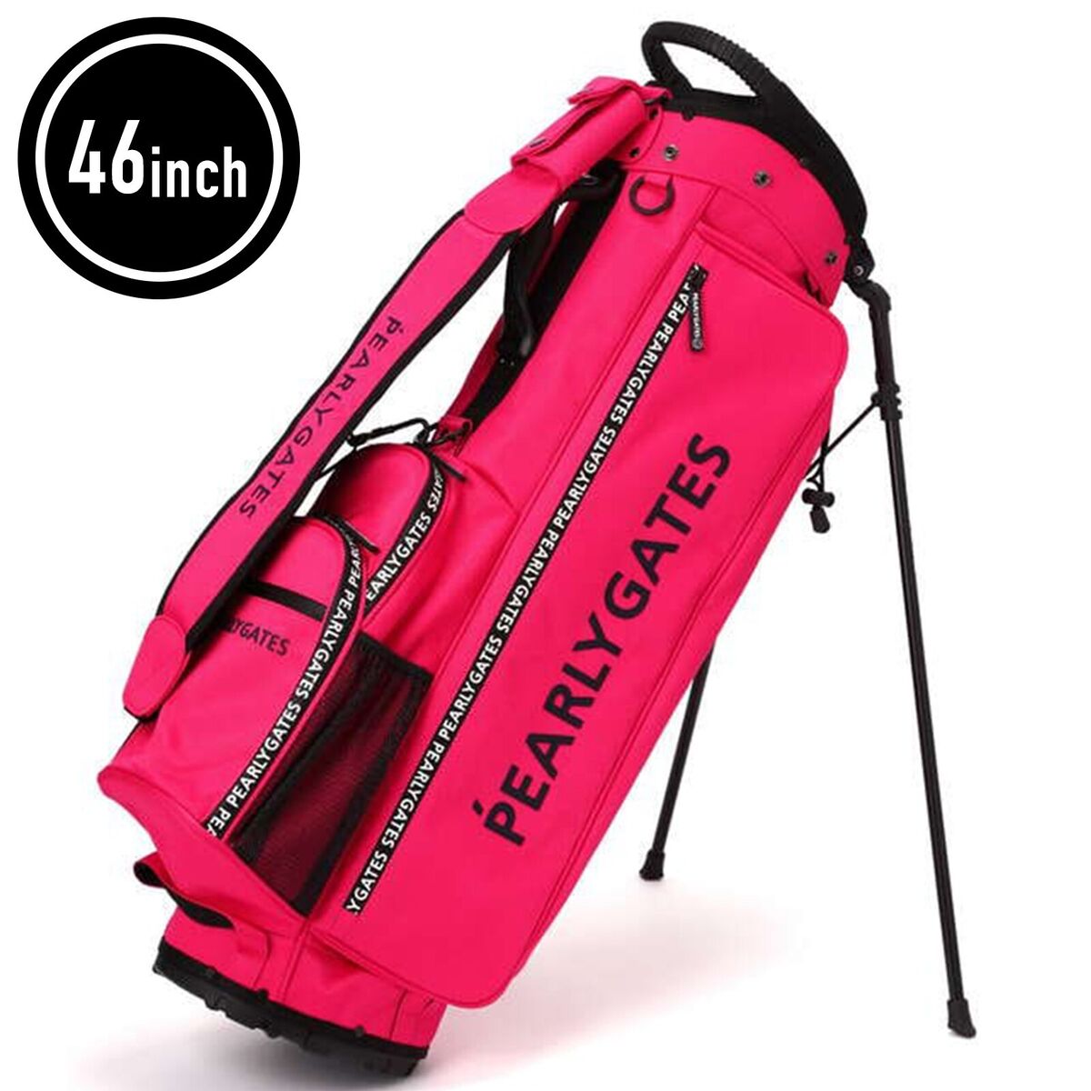 PEARLY GATES LIMITED Lightweight Stand Type Caddy Bag 46inch PEARLY GATES LIMITED Lightweight Stand Type Caddy Bag 46inch