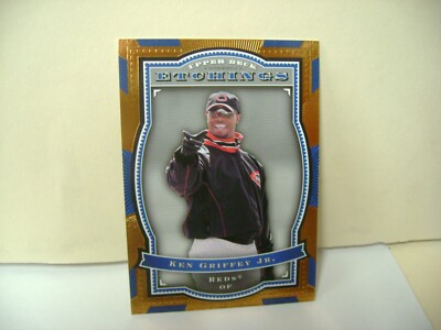 UPPER DECK 2004 ETCHINGS Ken Griffy JR 直筆サイン ジャージ&バット