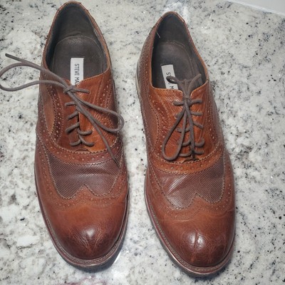 STEVE MADDEN WINGTIP PERSEY OXFORDS - 11M - BROWN Steve Madden Wing Tip Oxford Brown Casual Shoes Men main image 3