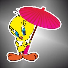 Aufkleber - Sticker TITTY TWEETY  Comics cartoon Zeichentrickfilm sticker decal