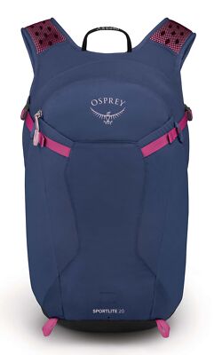 Osprey Sportlite 20 Wanderrucksack Alkaline / Hotspot Pink dunkelblau pink Neu