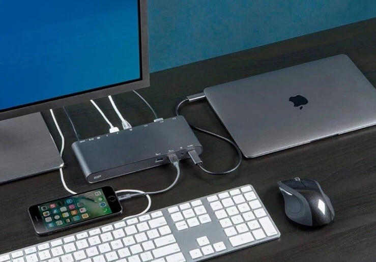 Monoprice 29434 USB-C Dual-Monitor Docking Station for USB-C Laptops, NEW - Image 4 of 4