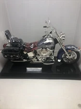 Telemania Harley-Davidson Corded Phone 025813 Blue/Silver Tribal Flames NEW Box