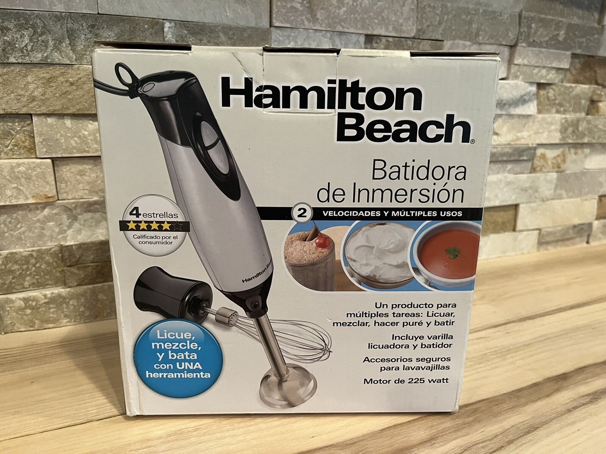 New Hamilton Beach Hand Blender 2-Speed Kitchen Multi-Tool Wand