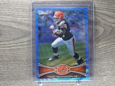 Bonus Blue Wave Refractors for 2012 Topps Chrome Football Redemption Cards 14