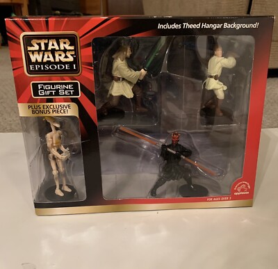 Star Wars Episode 1 Figurine Gift Set plus Exclusive Bonus
