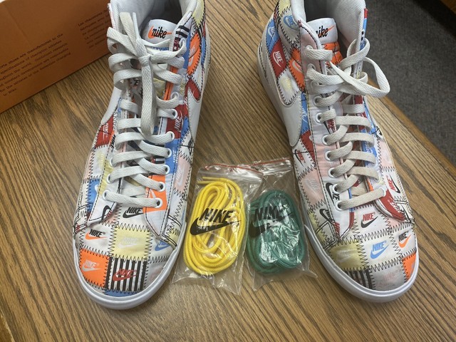 blazer mid patchwork