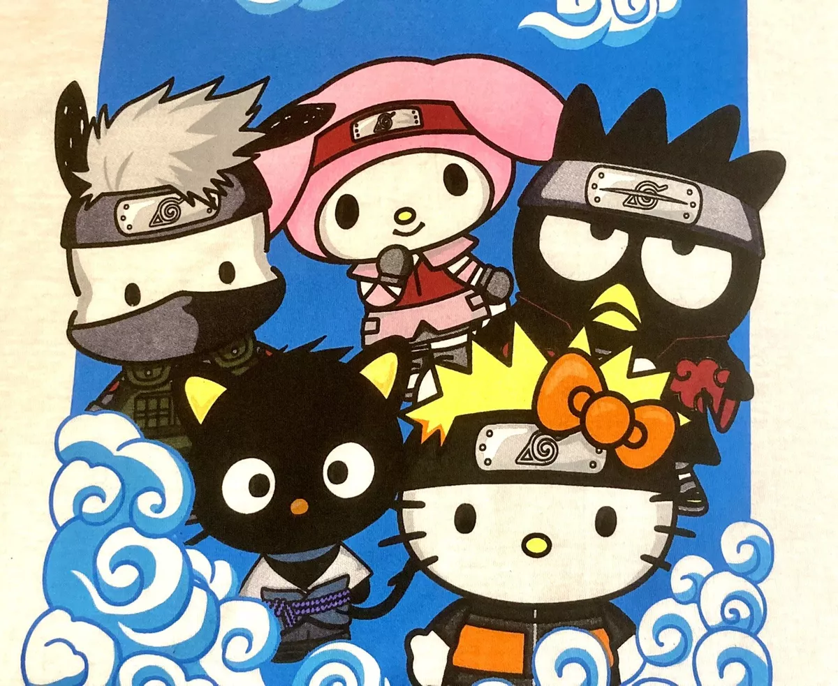 New! Naruto Shippuden x Hello Kitty Friends Melody Sakura Sanrio