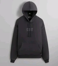 Kith Stitch Box Logo Bogo Nelson Hoodie Black Size XXL 2XL DEADSTOCK Confirmed