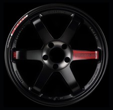 8 x VOLK RAYS TE37 SL Black Edition Wheel Rim Decals Saga Ultra XT V