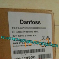 One NEW Danfoss Frequency Converter FC-051PK75S2E20H3XXCXXXSXXX 132F0003
