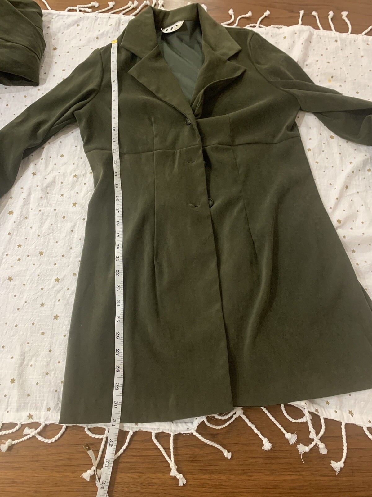 DBY Women's Professional Suit Dress with Jacket Two Piece Suit Vintage