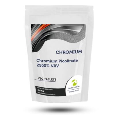 Chrom Essential x60 Tabletten für Stoffwechselgleichgewicht und tägliche Vitalität Gesundheit F