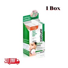 Oxe Cure Acne Clear Powder Mud Treat Dark spots Redness Scars Repair Skin 1Box 