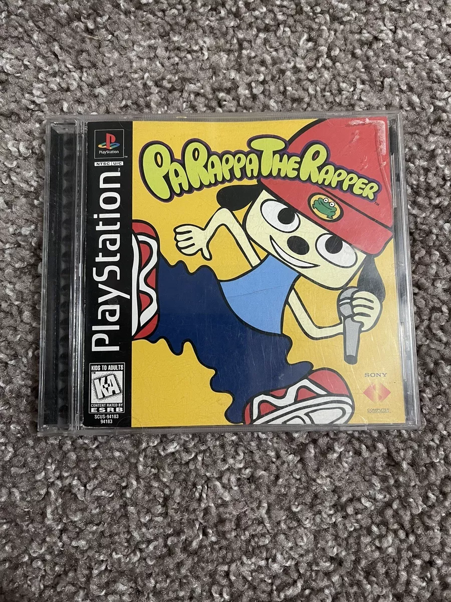 PaRappa The Rapper (Sony PlayStation, 1997) DISC ONLY - Rare PS1 PSOne