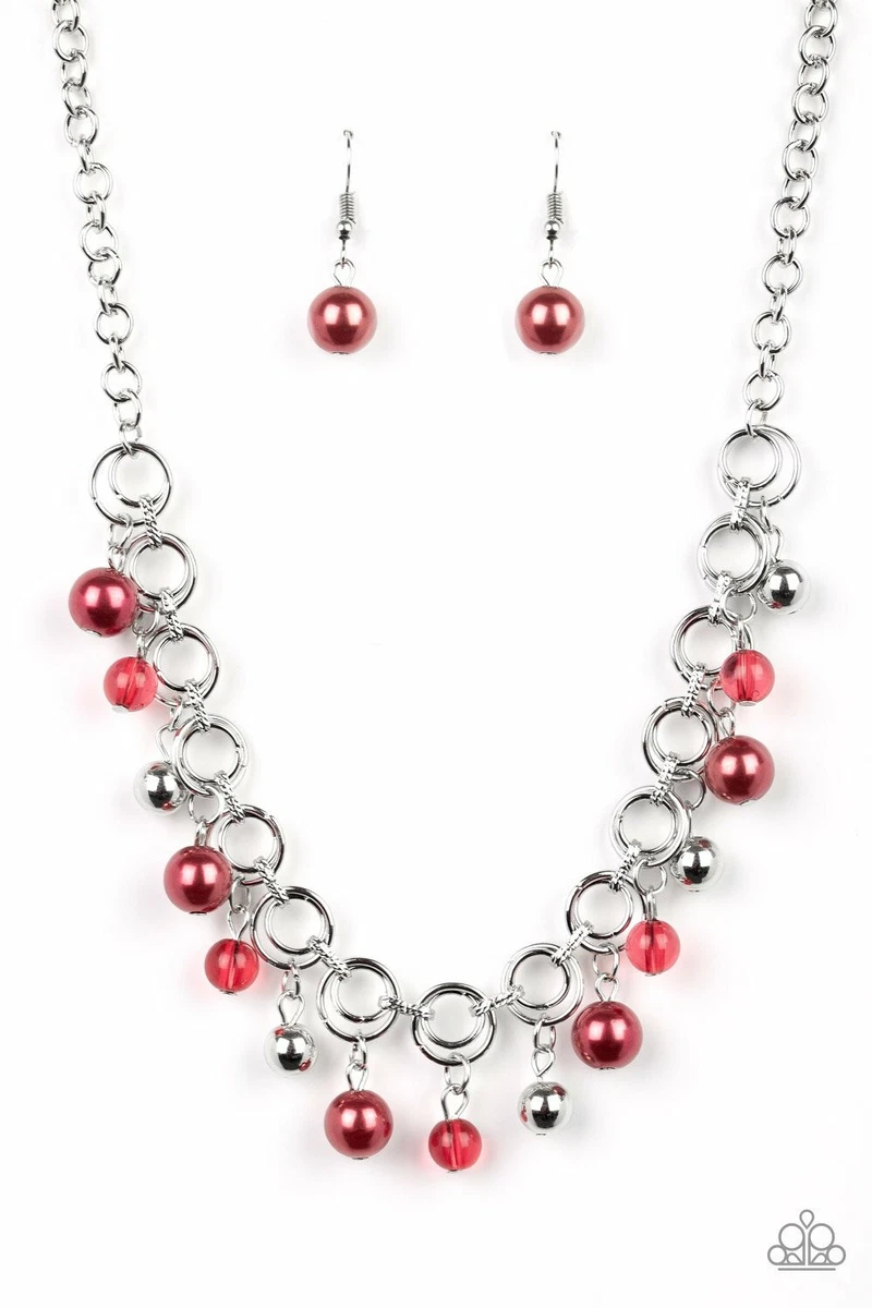 Fiercely fancy red necklace deals
