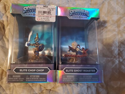 skylanders eons elite lot of 2 elite chop chop and elite ghost roaster