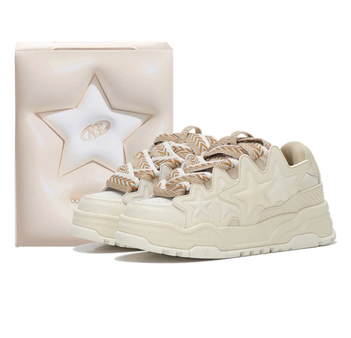 国内未入荷 kaalixto - Cream Bread Shoes Kaalixto Cream Bread Shoes New Eur 36 US 5.5 Women New In A