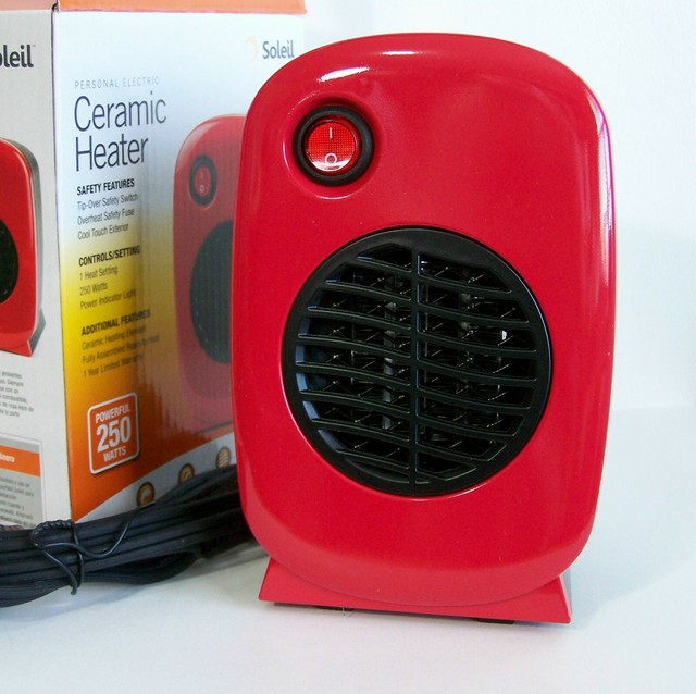 soleil electric ceramic portable heater