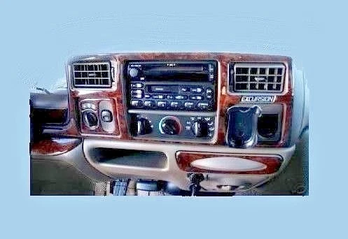 JUEGO INTERIOR MADERA CARBONO ALUMINIO TABLERO MOLDURAS FORD EXPLORER SPORT TRAC 2007 Foto 4 de 4
