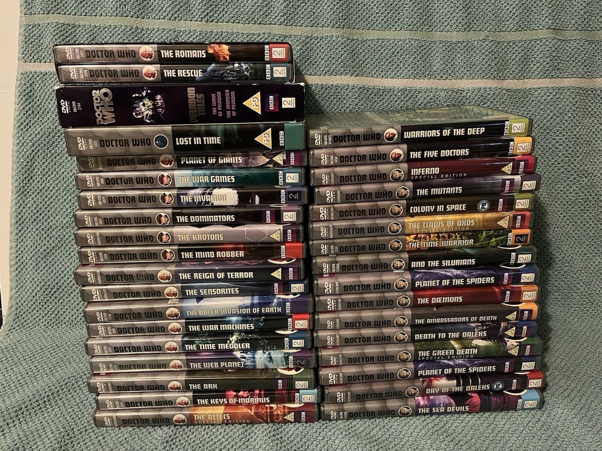 Dr. Who + DVD lot! Complete Sets + Specials BBC DR. WHO 35 Total