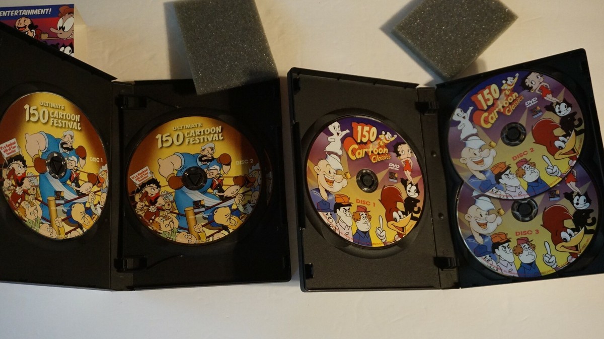 The Amazing 300 Classic Cartoon Collection (DVD, 2008, 6-Disc Set