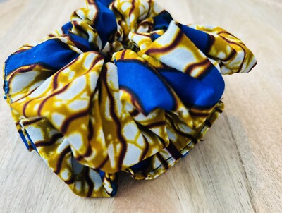 Haargummis /Scrunchies Afrikanische Stoffe aus 100 %Baumwolle (Ankara) 2erSet