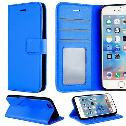 For iPhone 7 8 Plus X XS Phone Case Credit Card Holder Pocket Slot Wallet Cover - Picture 31 of 73