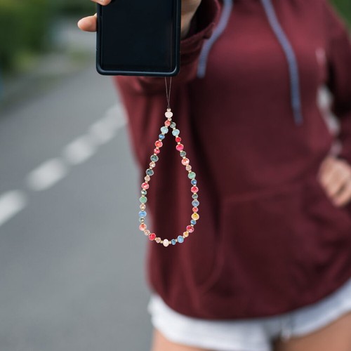 Smycz telefoniczna sznurek telefon wiszący brelok telefon łańcuszek telefon pasek na telefon - Zdjęcie 6 z 12
