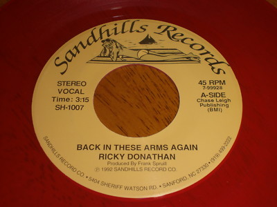 Ricky Donathan: Back In These Arms Again 45 - Soul