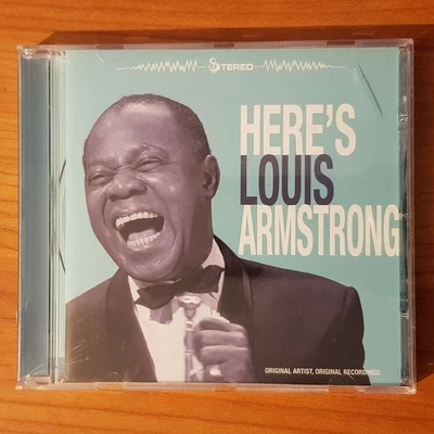 LOUIS ARMSTRONG here's louis armstrong EU EX/EX (CD Album, Jazz, Vintage) - Bild 1 von 4
