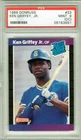 1989 DONRUSS #33 KEN GRIFFEY JR ROOKIE CARD PSA GRADED 9 MINT