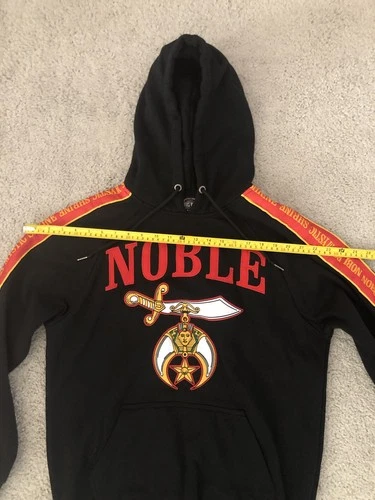 Noble Shrine Fraternity Pullover Hoodie Noble Shriner Masonic Hoodie Size Medium image 15