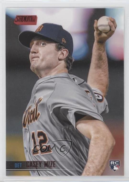 2021 Topps Stadium Club Red Foil Casey Mize #82 uk2