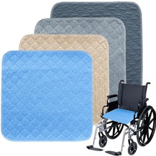 4 Pack Waterproof Chair Pads Incontinence Washable Seat Protector 20x20 Inch
