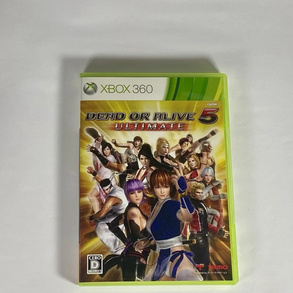 DEAD OR ALIVE 5 Ultimate Collector's Ed. XBox 360 Game KASUMI Mouse pad casds CD - Image 2 of 4